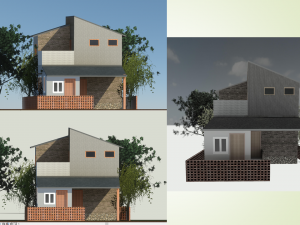 2 bhk housing Modello 3D