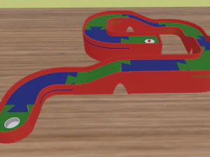tabletop minigolf 3D Print Model