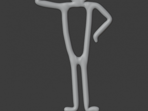 stickman chess set Modelo de Impressão 3D