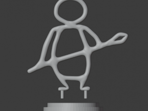 stickman chess set Modelo de Impressão 3D