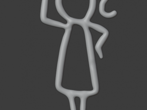 stickman chess set Modelo de Impressão 3D