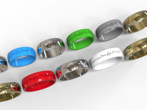 life line ring 3D Print Model