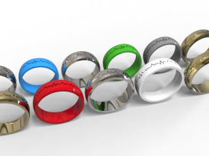 life line ring Modelo de Impressão 3D