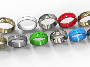 life line ring Modelo de Impressão 3D