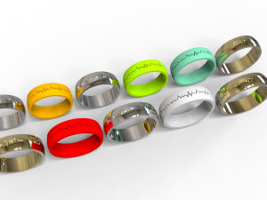 life line ring Modelo de Impressão 3D