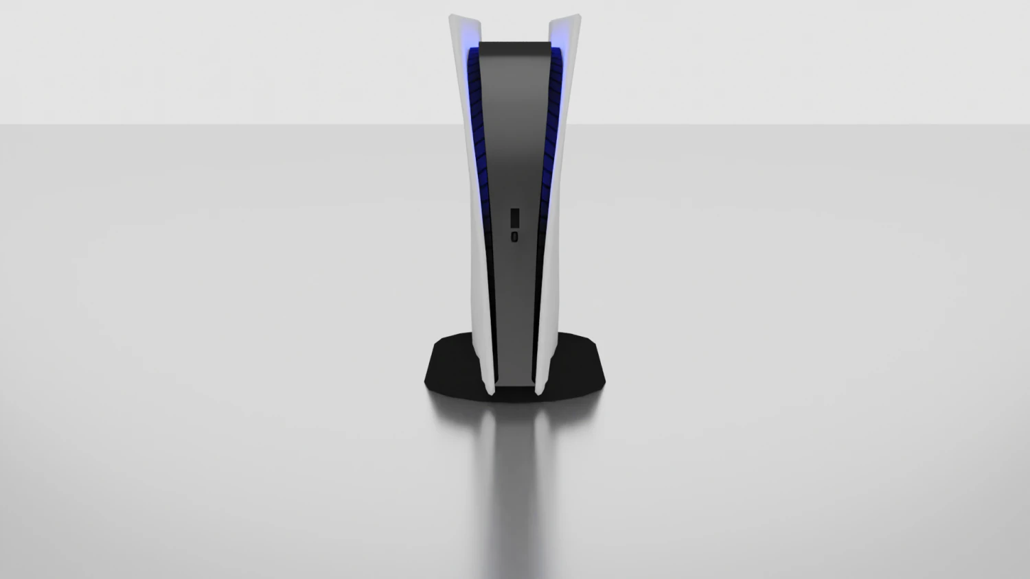 PlayStation5 low poly 3d PS5 Sony 3D Model .c4d .max .obj .3ds .fbx .stl .blend