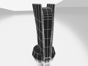 PlayStation5 low poly 3d PS5 Sony Modello 3D
