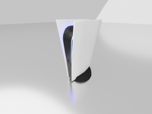 PlayStation5 low poly 3d PS5 Sony Modello 3D