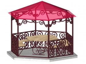 gazebo Model 3D