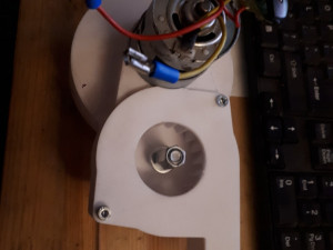 radial fan with gear 3D Print Model