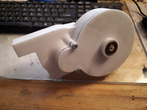 radial fan with gear 3D Print Model