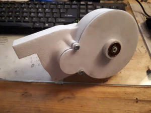 radial fan with gear 3D Print Model