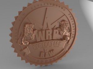wrp emblem 3D 프린트 모델