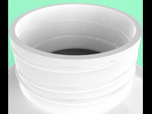 glue container envase de pegamento Modello 3D