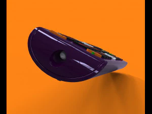 tv remote control control remoto de tv 3D Model