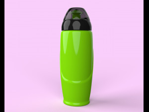 sports bottle botella deportiva 3D Model