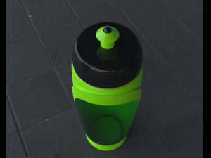 sports bottle botella deportiva 3D Model