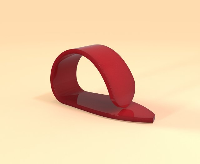 guitar pick pa de guitarra Modelo 3D .c4d .max .obj .3ds .fbx .stl .blend 