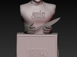 dexter morgan diorama 3Dプリントモデル