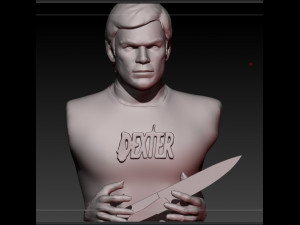 dexter morgan diorama Modelo de Impressão 3D