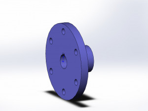 half-coupling Modello 3D