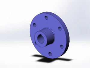 half-coupling 3D Model