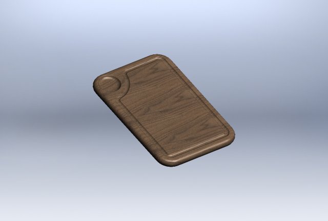 cutting board Model 3D .c4d .max .obj .3ds .fbx .stl .blend 