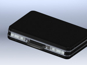 briefcase Modello 3D