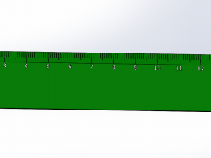 ruler 3D-printmodel