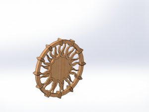 the emblem of the sun 3D 打印模型
