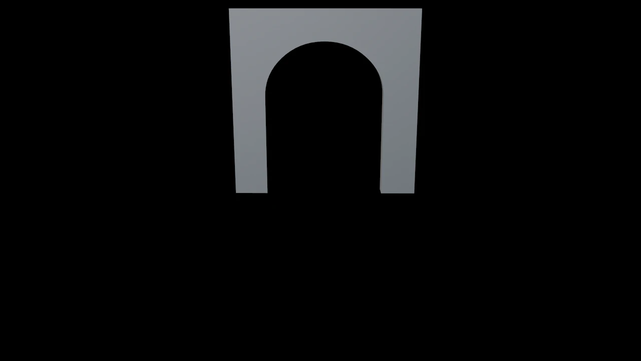 arch 3D Model .c4d .max .obj .3ds .fbx .stl .blend 