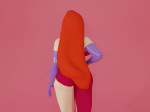 Jessica Rabbit 3D Model