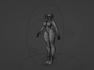 Jessica Rabbit 3D Model