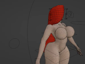 Jessica Rabbit 3D Model