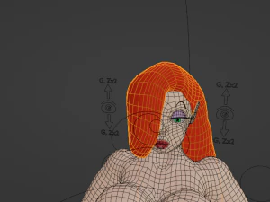 Jessica Rabbit 3D Model