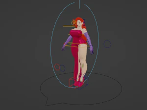 Jessica Rabbit 3D Model