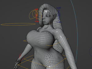Jessica Rabbit Modelo 3D
