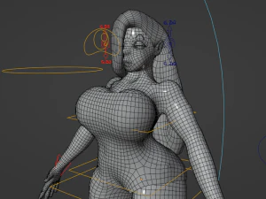Jessica Rabbit 3D Model