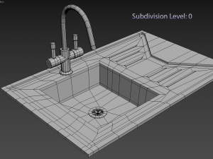 kitchen sink Modèle 3D