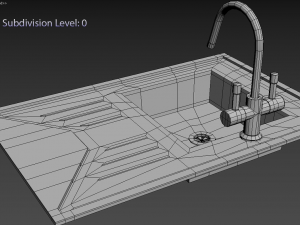 kitchen sink Modèle 3D