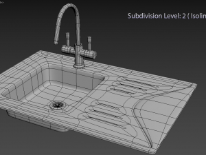 kitchen sink Modèle 3D