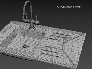 kitchen sink Modèle 3D