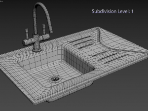 kitchen sink Modèle 3D