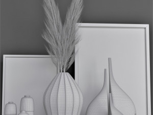 decorative set01 3D 模型