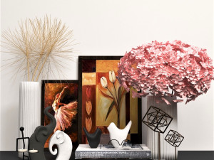 decorative set02 3D Модель