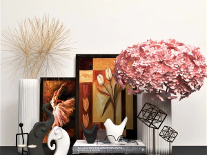 декоративный набор02 3D Модель