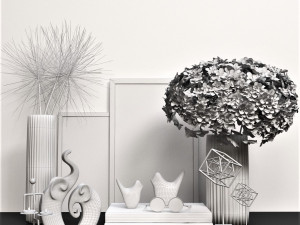 decorative set02 Modello 3D