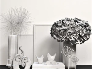 decorative set02 3D Model