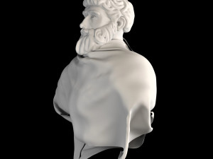 man statue 3D 모델