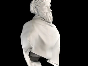 man statue 3D Model